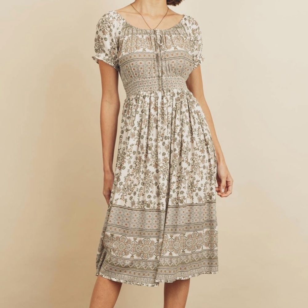 Midi Anthropologie style dress